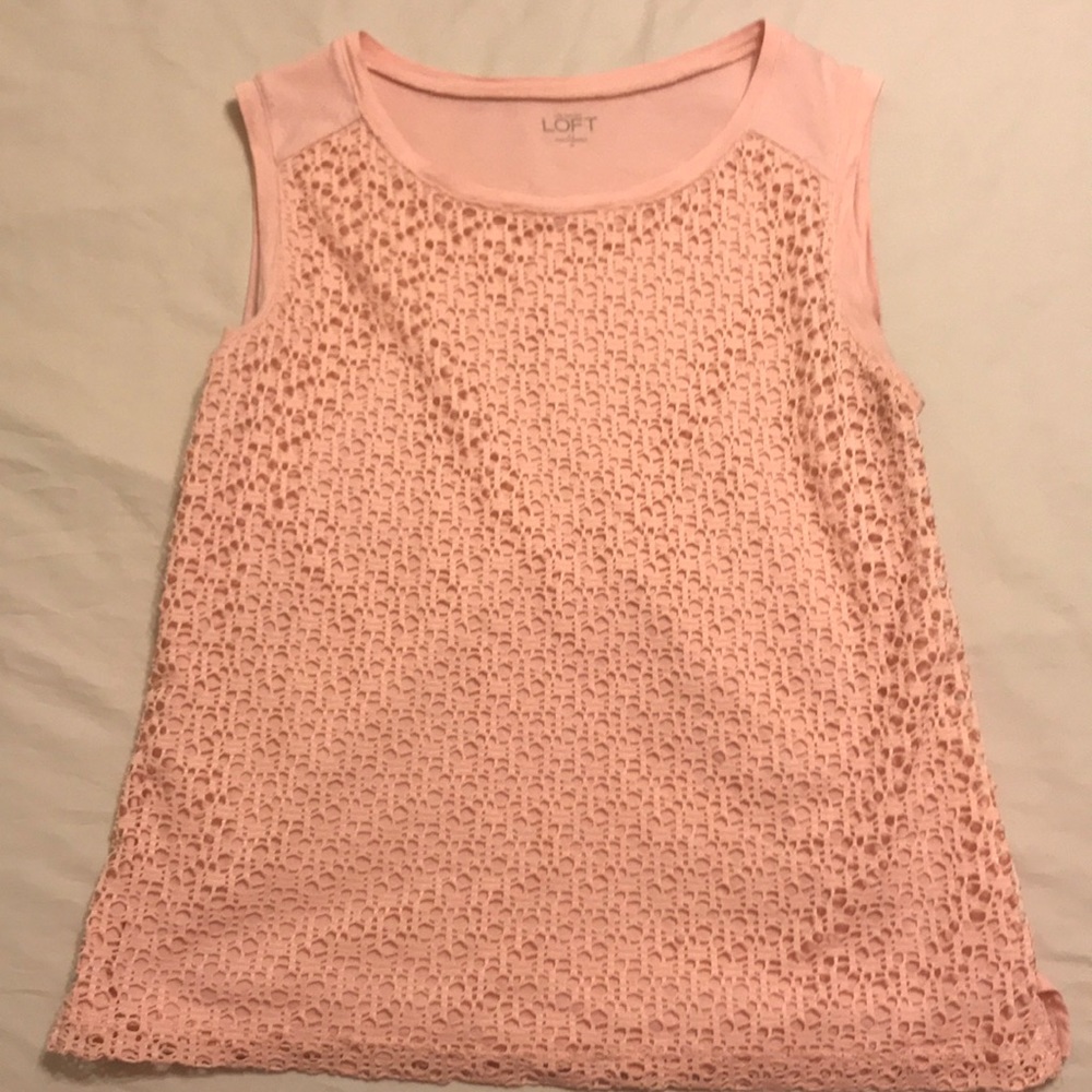 Light Pink Sleeveless Top